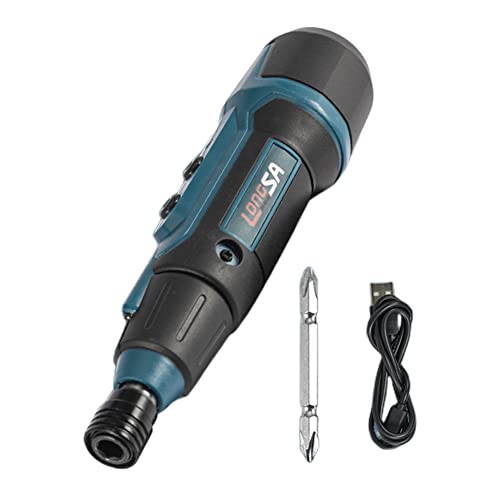 Cymwer 3,6 V Akkuschrauber, USB wiederaufladbar, kleiner kabelloser Schraubendreher, Bohrmaschine, 200 U/min/min, Taschenlampe, Beleuchtung, Elektrowerkzeug Cymwer 3,6 V Akkuschrauber, USB wiederaufladbar, kleiner kabelloser Schraubendreher, Bohrmaschine, 200 U/min/min, Taschenlampe, Beleuchtung, Elektrowerkzeug von Cymwer