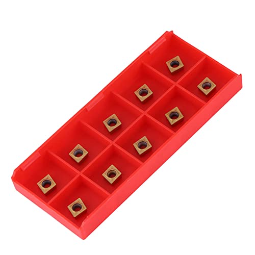 10pcs Carbid -Dreheinsätze, CNC -Drehdrehwerkzeuge mit Speicherbox -Carbid -Tipps für Metallschneidemittel Drehmaschine 10pcs Carbid -Dreheinsätze, CNC -Drehdrehwerkzeuge mit Speicherbox -Carbid -Tipps für Metallschneidemittel Drehmaschine von Cyrank