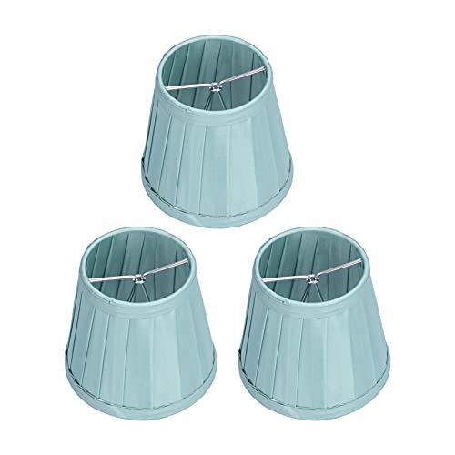 Cyrank 3-teiliger Lampenschirm, Heimdekoration, Stoff-Lampenschirm, Europäischer Kleiner Lampenschirm, Aufsteckbare Trommel, Kleine Lampenschirme, E14, Aufsteckbare Stoff-Lampenabdeckung(Dunkelgrün) Cyrank 3-teiliger Lampenschirm, Heimdekoration, Stoff-Lampenschirm, Europäischer Kleiner Lampenschirm, Aufsteckbare Trommel, Kleine Lampenschirme, E14, Aufsteckbare Stoff-Lampenabdeckung(Dunkelgrün) von Cyrank
