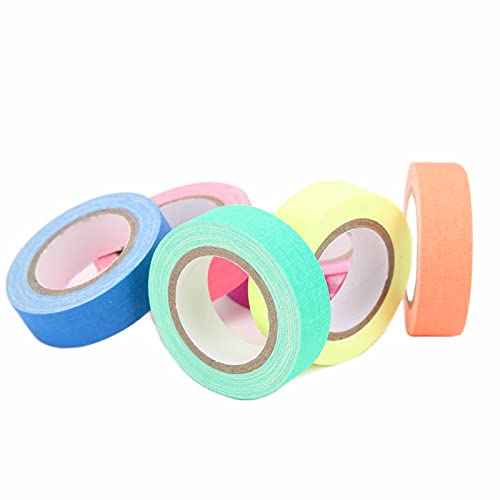 Cyrank 6 Stück Mischfarben-Baumwollband-Schrägband, Faltenband, Schrägband zum Nähen, farbiges Abdeckband zum Quilten, Nähen, Geschenkverpackung Cyrank 6 Stück Mischfarben-Baumwollband-Schrägband, Faltenband, Schrägband zum Nähen, farbiges Abdeckband zum Quilten, Nähen, Geschenkverpackung von Cyrank
