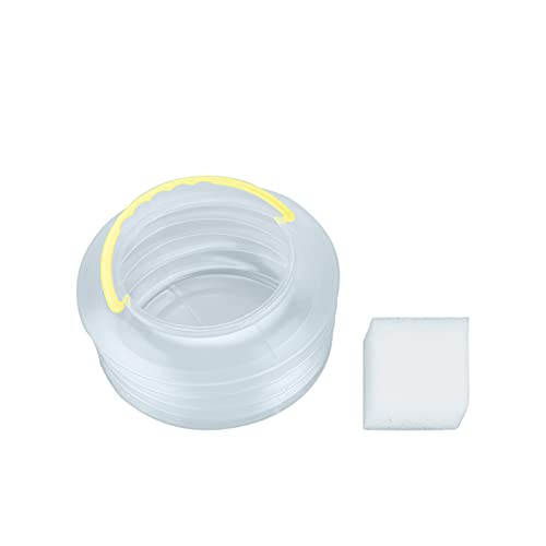 Cyrank Kunststoff Wasserbecher Für Wasserfarben, Tragbare Pinselwascher, Faltbarer Wasserbecher für Pinsel, Pinselreiniger Faltbarer, Künstler Pinselwascher, Wiederverwendbarer Transparenter(S) von Cyrank