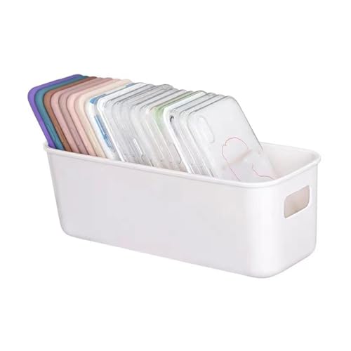 Handyhüllen-Organizer, Weiße Handyhüllen-Aufbewahrungsbox, Aufbewahrungsbehälter, Handyhüllen-Aufbewahrungshalter, Handyhüllen-Aufbewahrungsbox Für Schreibtisch, Schrank, Schrank von Cyrank