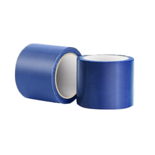 Tarpaulin Reparaturband, Markise Reparaturklebeband für Tarp Heavy Duty Outdoor Regenfisch -Stoffkleber 45 Bände Universal für Home Outdoor Tent Boat Covers (Blau) von Cyrank
