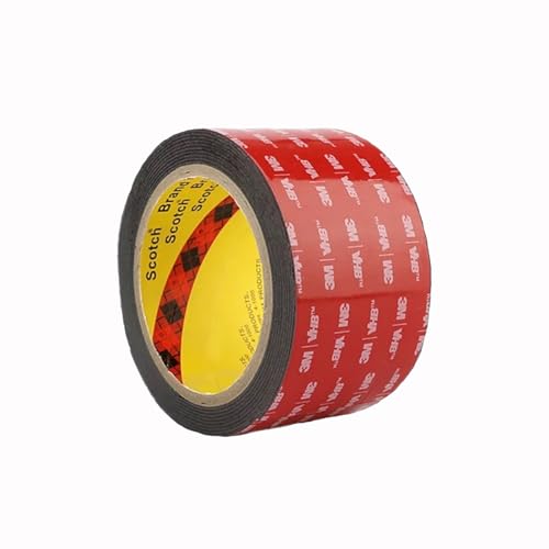 Doppelseitiges Klebeband, Extra Stark Klebend, 3M-VHB Schaumstoffband, 60mm x 5M, Wasserfest und Hochtemperaturbeständig für Auto, Heimdekoration, Bürodekoration Doppelseitiges Klebeband, Extra Stark Klebend, 3M-VHB Schaumstoffband, 60mm x 5M, Wasserfest und Hochtemperaturbeständig für Auto, Heimdekoration, Bürodekoration von Czuibbou