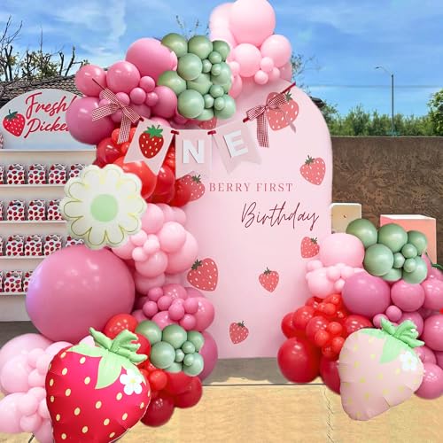Erdbeerballons Girlande Kit für Party Erdbeerballons Girlande Kit für Party von D-BUPU