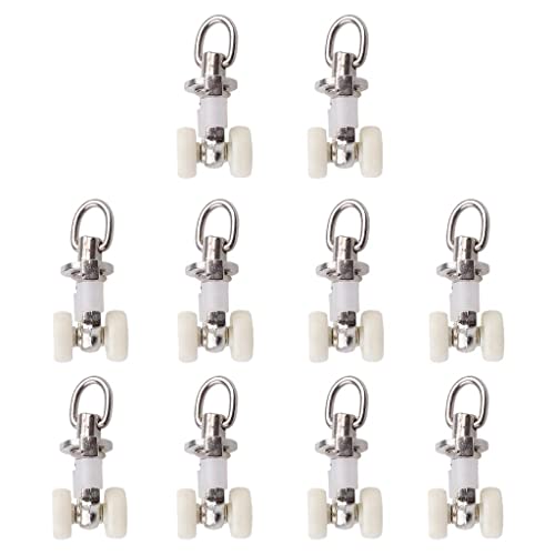 D DOLITY 10 Stück Gardinenröllchen Gardinen Schienen Röllchen Zubehör 26mm D DOLITY 10 Stück Gardinenröllchen Gardinen Schienen Röllchen Zubehör 26mm von D DOLITY