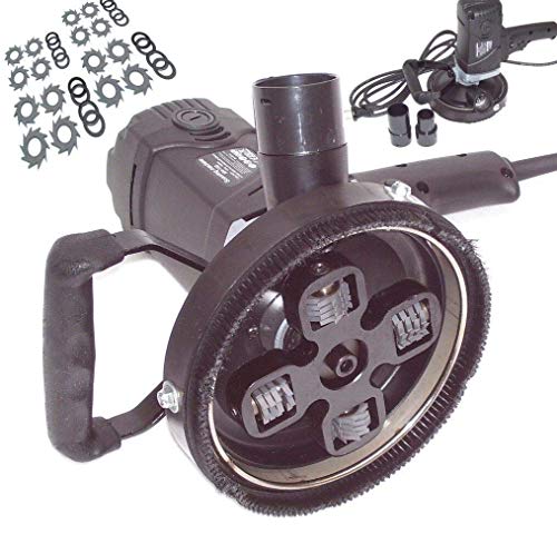 D&L Betonfräse 54950 + Ersatzfräsersatz 54951, Aluminiumoxid, Sehr grob bis Ultra fein, für Beton D&L Betonfräse 54950 + Ersatzfräsersatz 54951, Aluminiumoxid, Sehr grob bis Ultra fein, für Beton von D&L