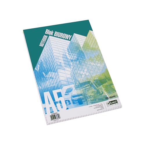 D.RECT - 009600 Briefblock | Karierter Schreibblock | Kariert Block | Notizblock 70 g/m² | A5 | 100 Blatt D.RECT - 009600 Briefblock | Karierter Schreibblock | Kariert Block | Notizblock 70 g/m² | A5 | 100 Blatt von D.RECT