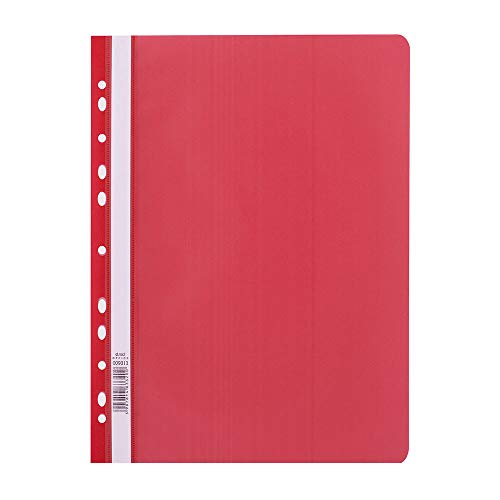 D.RECT Schnellhefter Lux PP A4 mit Perforation aus Starker Polypropylen-Folie Rot D.RECT Schnellhefter Lux PP A4 mit Perforation aus Starker Polypropylen-Folie Rot von D.RECT