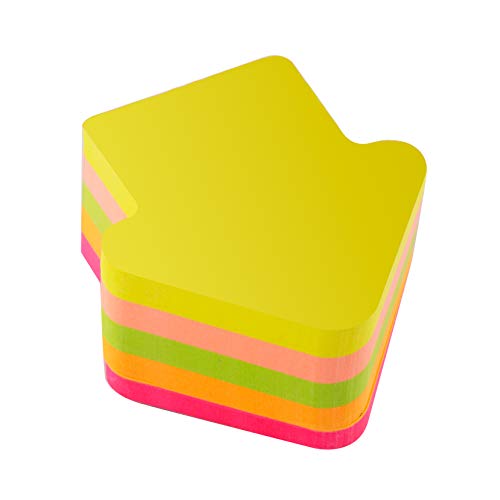 D.RECT 110513 Haftnotizwürfel Super Sticky Notes Selbstklebende Haftnotizzettel Klebezettel bunt zettel farbig Notizblöcke für Büro, Haus und Studenten 70x70mm Pfeil 400 Blatt von D.RECT