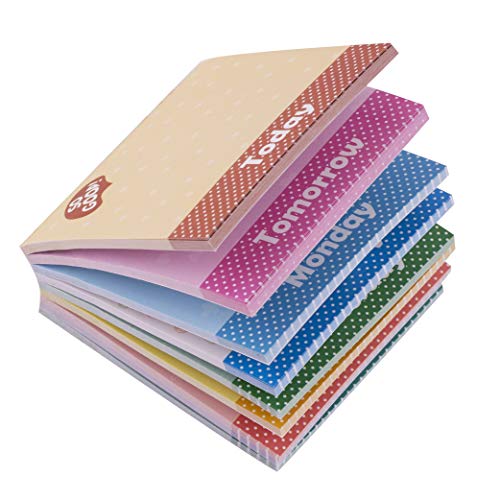 D.RECT - 110517 Haftnotizwürfel Super Sticky Notes | Selbstklebende Haftnotizzette | Haftnotizzettel 75x75mm 225Blatt (25 pro Farbe) MAGIC NEON von D.RECT