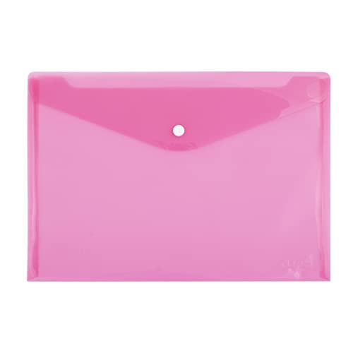 D.RECT 5530 PP-Umschlagmappe Dokumentenmappe Sichttasche A4 mit Schnappverschluss/Druckknopfverschluss Rosa D.RECT 5530 PP-Umschlagmappe Dokumentenmappe Sichttasche A4 mit Schnappverschluss/Druckknopfverschluss Rosa von D.RECT