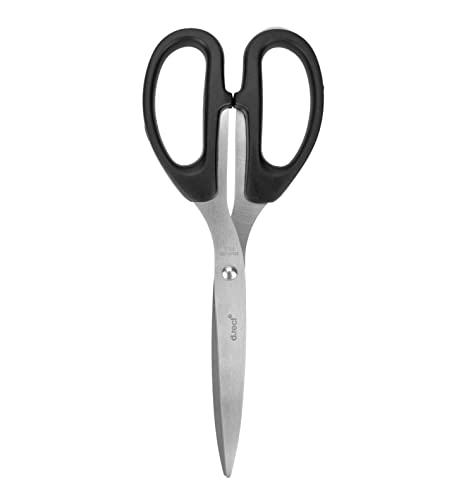 D.RECT 6021 21cm Edelstahl Schneidschere für Papier und Tapes l unzerbrechlicher Kunststoffgriff l Schulschere Schere für Einsatz in Zuhause l Schule und Büro, Schwarz D.RECT 6021 21cm Edelstahl Schneidschere für Papier und Tapes l unzerbrechlicher Kunststoffgriff l Schulschere Schere für Einsatz in Zuhause l Schule und Büro, Schwarz von D.RECT