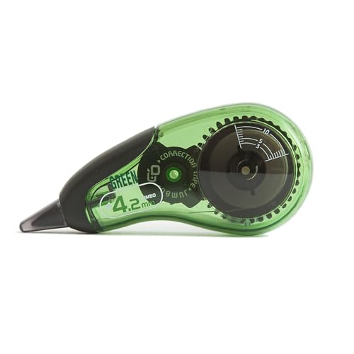 D.RECT Green Korrekturmaus Korrekturroller mit Bandschutzkappe Korrekturband 4,2mm x 10m, 7853 D.RECT Green Korrekturmaus Korrekturroller mit Bandschutzkappe Korrekturband 4,2mm x 10m, 7853 von D.RECT