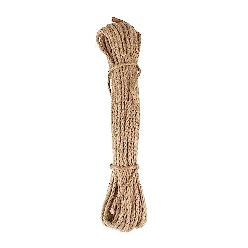 D.RECT Juteseil 4mm 10m - Hanfseil Naturfasersseil Tauwerk Jutegarn Juteleine Jutetau Jutefasertau Juteschnur Jutegewebe Jutezopf Jutekordel Gedreht Geflochten D.RECT Juteseil 4mm 10m - Hanfseil Naturfasersseil Tauwerk Jutegarn Juteleine Jutetau Jutefasertau Juteschnur Jutegewebe Jutezopf Jutekordel Gedreht Geflochten von D.RECT