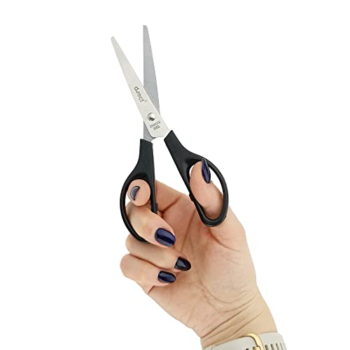 D.RECT PO-16 16cm 24 Stück Edelstahl Schneidschere für Papier und Tapes l Kunststoff-Griff l Schulschere Schere für Einsatz in Zuhause l Schule und Büro, Schwarz, 110912 D.RECT PO-16 16cm 24 Stück Edelstahl Schneidschere für Papier und Tapes l Kunststoff-Griff l Schulschere Schere für Einsatz in Zuhause l Schule und Büro, Schwarz, 110912 von D.RECT