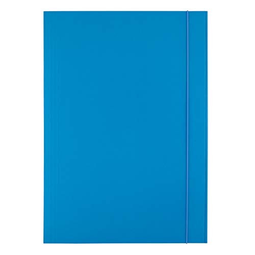 D.RECT Sammelmappe Kartonmappe Eckspannermappe Ordnungsmappe Zeichenmappe mit Gummiband 300g Blau D.RECT Sammelmappe Kartonmappe Eckspannermappe Ordnungsmappe Zeichenmappe mit Gummiband 300g Blau von D.RECT
