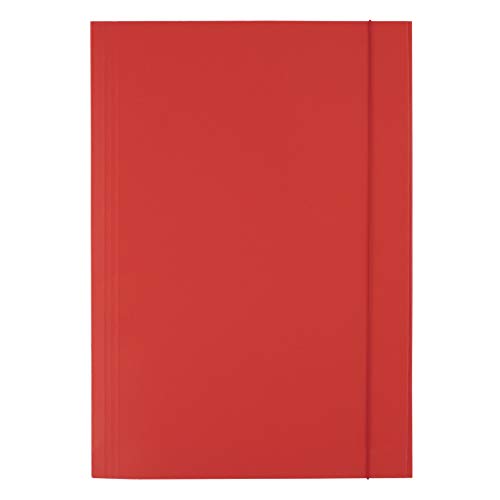 D.RECT Sammelmappe Kartonmappe Eckspannermappe Ordnungsmappe Zeichenmappe mit Gummiband 300g Rot D.RECT Sammelmappe Kartonmappe Eckspannermappe Ordnungsmappe Zeichenmappe mit Gummiband 300g Rot von D.RECT