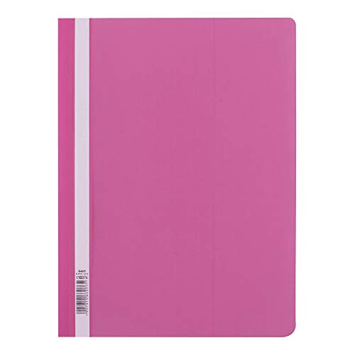 D.RECT Schnellhefter PP A4 ohne Perforation Rosa von D.RECT