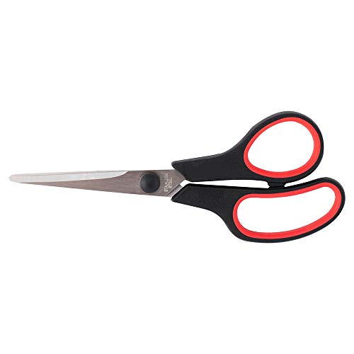 D.RECT-12 Stück Schere Sg-160 16cm Edelstahl Schneidschere für Papier und Tapes, Gummigriff Schulschere für Einsatz in Zuhause, Schule und Büro D.RECT-12 Stück Schere Sg-160 16cm Edelstahl Schneidschere für Papier und Tapes, Gummigriff Schulschere für Einsatz in Zuhause, Schule und Büro von D.RECT