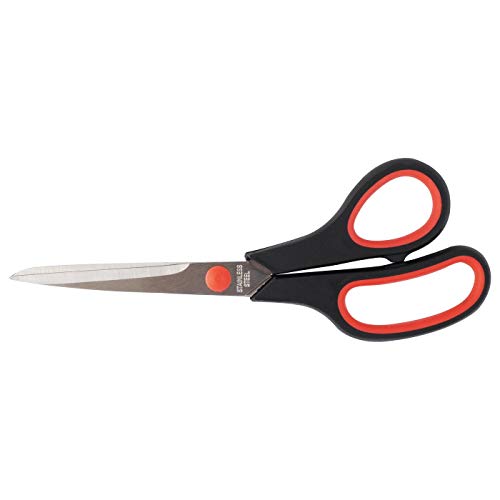 D.RECT-12 Stück Schere Sg-210 21cm Edelstahl Schneidschere für Papier und Tapes, Gummigriff Schulschere für Einsatz in Zuhause, Schule und Büro D.RECT-12 Stück Schere Sg-210 21cm Edelstahl Schneidschere für Papier und Tapes, Gummigriff Schulschere für Einsatz in Zuhause, Schule und Büro von D.RECT