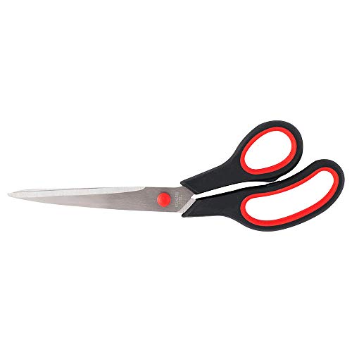 D.RECT-12 Stück Schere Sg-250 25cm Edelstahl Schneidschere für Papier und Tapes, Gummigriff Schulschere für Einsatz in Zuhause, Schule und Büro D.RECT-12 Stück Schere Sg-250 25cm Edelstahl Schneidschere für Papier und Tapes, Gummigriff Schulschere für Einsatz in Zuhause, Schule und Büro von D.RECT