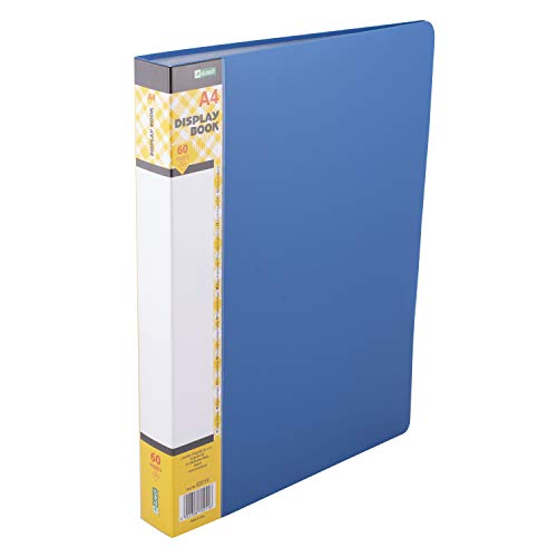 D.RECT Sichtbuch PP A4 | 60 Hüllen | Sichtmappe | Solid | Präsentationsordner | Angebotsmappen |Blau D.RECT Sichtbuch PP A4 | 60 Hüllen | Sichtmappe | Solid | Präsentationsordner | Angebotsmappen |Blau von D.RECT