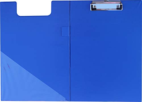 Klemmbrett Schreibplatte A4, PVC), blau von Leviatan