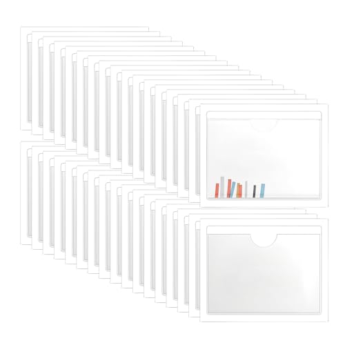 36 Stück Etikettenhalter Selbstklebend,10 X 6 Cm Beschriftungsfenster, Visitenkartentaschen Selbstklebend,Visitenkartenhülle,Selbstklebend Visitenkartenhüllen,Etikettenhalter Für Zuhause Büro Schule 36 Stück Etikettenhalter Selbstklebend,10 X 6 Cm Beschriftungsfenster, Visitenkartentaschen Selbstklebend,Visitenkartenhülle,Selbstklebend Visitenkartenhüllen,Etikettenhalter Für Zuhause Büro Schule von DAAIZIII