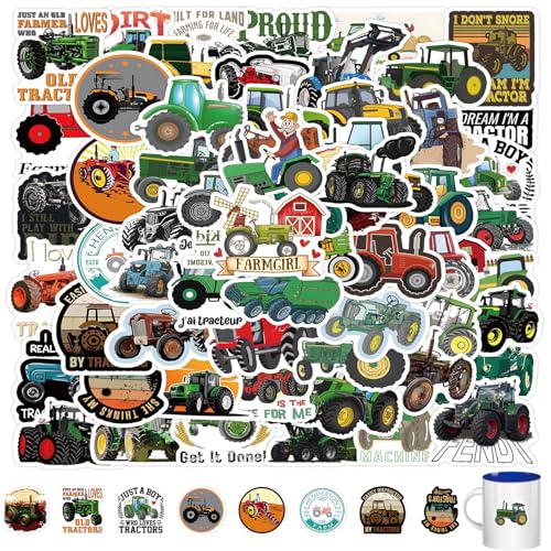 Bagger Sticker 50 Stück Set, Kinder Stickers, Traktor Sticker, Sticker Traktor, Aesthetic Aufkleber, Fahrzeug Belohnungssticker für Mitgebsel Kindergeburtstag Gastgeschenke Party, 4-8cm Bagger Sticker 50 Stück Set, Kinder Stickers, Traktor Sticker, Sticker Traktor, Aesthetic Aufkleber, Fahrzeug Belohnungssticker für Mitgebsel Kindergeburtstag Gastgeschenke Party, 4-8cm von DAAIZIII