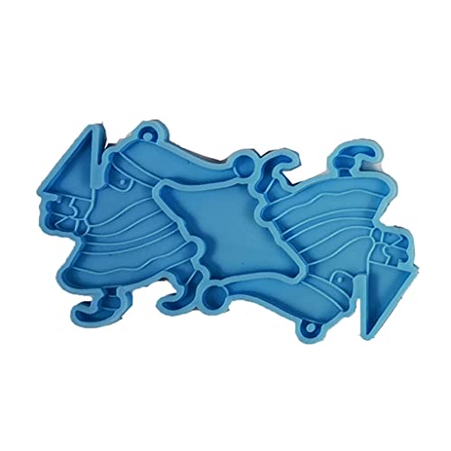 1 PC/9 PCS Weihnachtsfleischformform Harz Silikon Ohrringformform Schmuck Tool Epoxidharz Guss Schmuck Handwerk Machen von DABAIXIONG