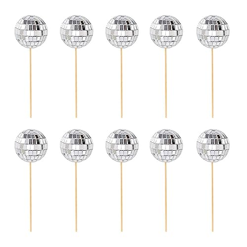 10 Pack Cupcakestoppers Ballpicks Diskotheme Kuchen Für Kuchendekorationen Cupcake Dekoration 10 Pack Cupcakestoppers Ballpicks Diskotheme Kuchen Für Kuchendekorationen Cupcake Dekoration von DABAIXIONG