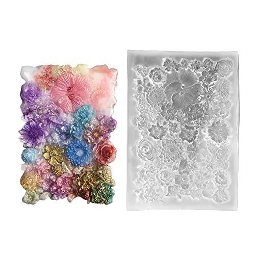 3D Blumen Dekoration Silikonform Epoxid Schmuck Gipsformform Harz Guss Anhänger Form Für Handwerk Geeignet 3D Blumen Dekoration Silikonform Epoxid Schmuck Gipsformform Harz Guss Anhänger Form Für Handwerk Geeignet von DABAIXIONG