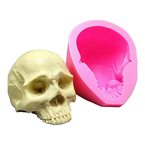3D Halloween Schädel Silikonform Epoxidharz Dekoration Machen 3D Halloween Schädel Silikonform Epoxidharz Dekoration Machen von DABAIXIONG