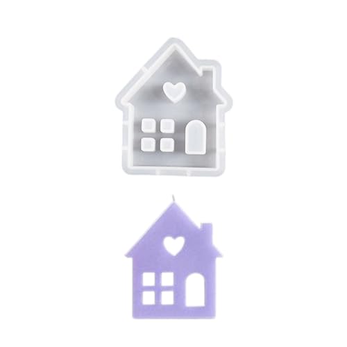3D House Siliconformen Für Harz Herzhausform Kerzenform Duft Kerzenherstellung Kuchendekorationen Backwerkzeuge 3D House Siliconformen Für Harz Herzhausform Kerzenform Duft Kerzenherstellung Kuchendekorationen Backwerkzeuge von DABAIXIONG
