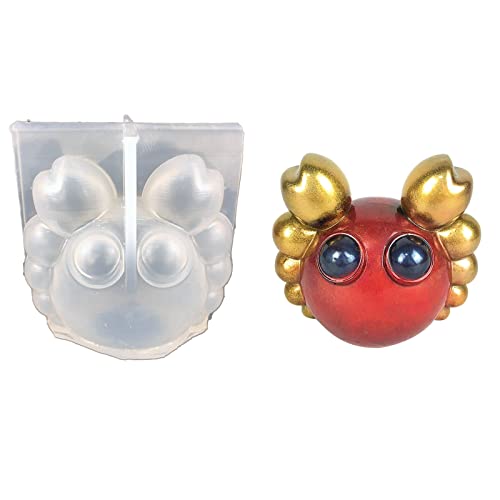3D Krabbenform Silikonform Netter Krabben Duft Kerzen Epoxid Guss Form Kerzenkerzen Gips Soap Harzform Craft Making 3D Krabbenform Silikonform Netter Krabben Duft Kerzen Epoxid Guss Form Kerzenkerzen Gips Soap Harzform Craft Making von DABAIXIONG