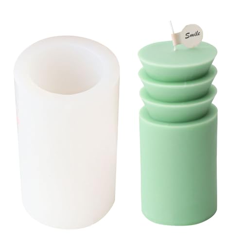 3D Säulenkerzenform Für Kerzenseife Gips Geburtstag Geschenk Epoxidharz Schimmel Nicht Haffer Leicht Zu Demold Zu Demold 3D Säulenkerzenform Für Kerzenseife Gips Geburtstag Geschenk Epoxidharz Schimmel Nicht Haffer Leicht Zu Demold Zu Demold von DABAIXIONG