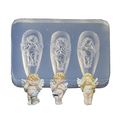 3d Engel Art Form Silikon Kombination Dekorative Schimmelpilzkunst Herstellung Werkzeug Silikonschnitzform Form 3d Engel Art Form Silikon Kombination Dekorative Schimmelpilzkunst Herstellung Werkzeug Silikonschnitzform Form von DABAIXIONG