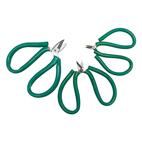 3pcs Nähschere Grüne Kurze Clippers Kleine Snips Trimmen Nipper For Stickerei Schere Handwerk 3pcs Nähschere Grüne Kurze Clippers Kleine Snips Trimmen Nipper For Stickerei Schere Handwerk von DABAIXIONG