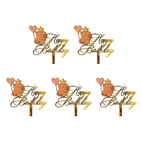 5pcs Alles Zum Geburtstag Tierkuchen Acryltiere Cupcakes Orament Für Geburtstagsfeier Dessert Kuchendekorationen 5pcs Alles Zum Geburtstag Tierkuchen Acryltiere Cupcakes Orament Für Geburtstagsfeier Dessert Kuchendekorationen von DABAIXIONG
