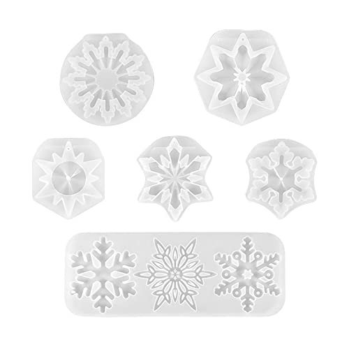 6pcs Glänzende Weihnachtstag Ornamente Silikon Epoxidharz Formen Schlüsselbund Anhänger Schmuck Für Valentinstag Geschenkhandwerk 6pcs Glänzende Weihnachtstag Ornamente Silikon Epoxidharz Formen Schlüsselbund Anhänger Schmuck Für Valentinstag Geschenkhandwerk von DABAIXIONG