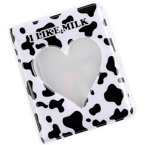 Cartoon Fotoalbum 3inch 64 Slot Love Heart Hollow Card Binder Photokardhalter Namecard Book von DABAIXIONG