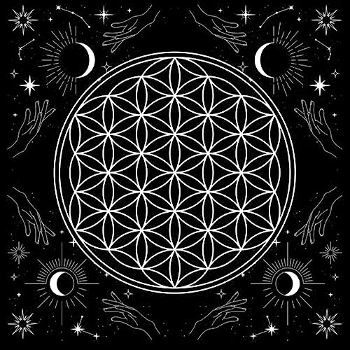 DABAIXIONG 50x50/60x60/75x75cm Tarot Tischdecke Geometrische Divinationen Tischtuch Brettspiel Oracles Kartenpolster Runen Matte DABAIXIONG 50x50/60x60/75x75cm Tarot Tischdecke Geometrische Divinationen Tischtuch Brettspiel Oracles Kartenpolster Runen Matte von DABAIXIONG