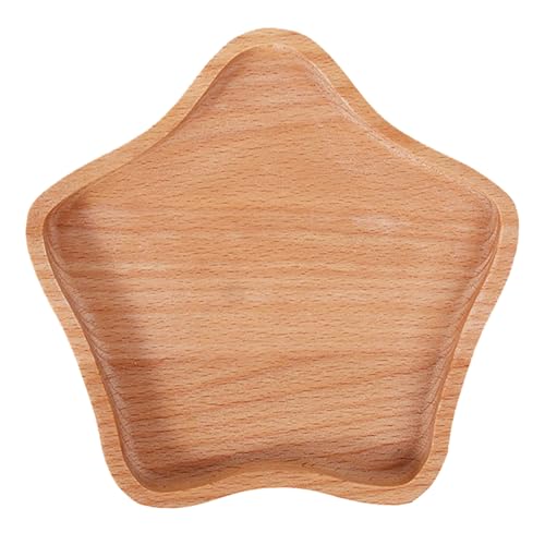 DABAIXIONG Dessertplatte Holz Tablett Für Kreative Babynahrungsplatte Servingplatte Für Nüsse Früchte Süßigkeiten DABAIXIONG Dessertplatte Holz Tablett Für Kreative Babynahrungsplatte Servingplatte Für Nüsse Früchte Süßigkeiten von DABAIXIONG