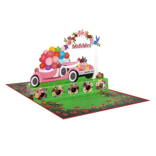 DABAIXIONG Elegante 3D Popup Grußkarte Bietet Ein Einzigartiges Rose Wedding Car Designs Für Besondere Veranstaltung Und Feier DABAIXIONG Elegante 3D Popup Grußkarte Bietet Ein Einzigartiges Rose Wedding Car Designs Für Besondere Veranstaltung Und Feier von DABAIXIONG