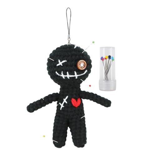 DABAIXIONG Häkelpuppe Für Kinder Und Erwachsene Schlüsselbeutel Rucksäcke Charm Crochet Figurine Toy Für Halloween Party Dekoration DABAIXIONG Häkelpuppe Für Kinder Und Erwachsene Schlüsselbeutel Rucksäcke Charm Crochet Figurine Toy Für Halloween Party Dekoration von DABAIXIONG