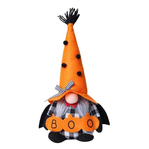 DABAIXIONG Halloween Plüschpuppendekorationen Fledermausflügel Figur Ornament Urlaub Geschenk Für Desktop Display Halloween Plüsch Figurine von DABAIXIONG