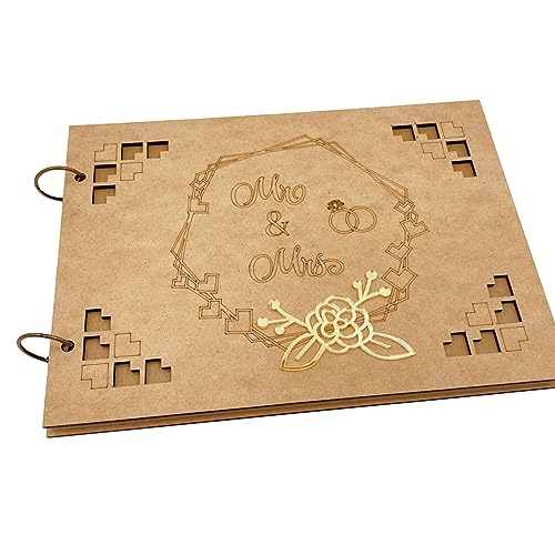 DABAIXIONG Hollow Wood Einladung Begrüßungskarte Multifunktionskarte Ornament Vorräte Für Hochzeits Geburtstag Festivalkarte Geschenk von DABAIXIONG