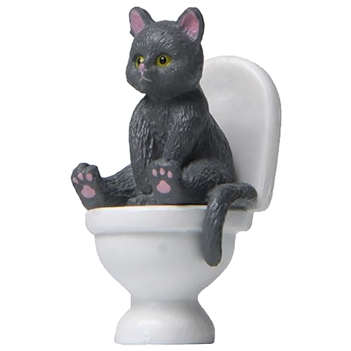 DABAIXIONG Katze Auf Toilettenstatue Garten Miniaturen Ornament Landschaft Figur Wohndekoration Harz Cartoon Katze Figuren DABAIXIONG Katze Auf Toilettenstatue Garten Miniaturen Ornament Landschaft Figur Wohndekoration Harz Cartoon Katze Figuren von DABAIXIONG