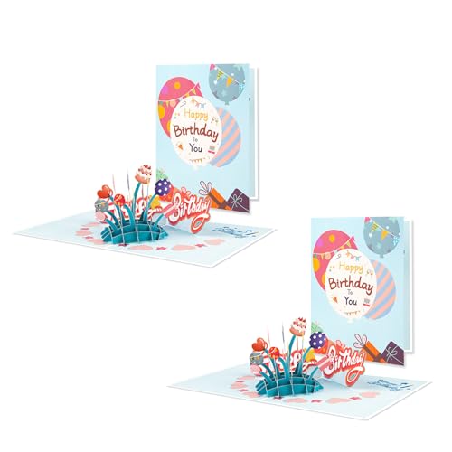 DABAIXIONG Kreative 3D Geburtstagstorten Grußkarte Zarte 3D Geburtstagskarte Mit Kuchen Designs Stilvolle Grüßekarte Mit Umschlag DABAIXIONG Kreative 3D Geburtstagstorten Grußkarte Zarte 3D Geburtstagskarte Mit Kuchen Designs Stilvolle Grüßekarte Mit Umschlag von DABAIXIONG